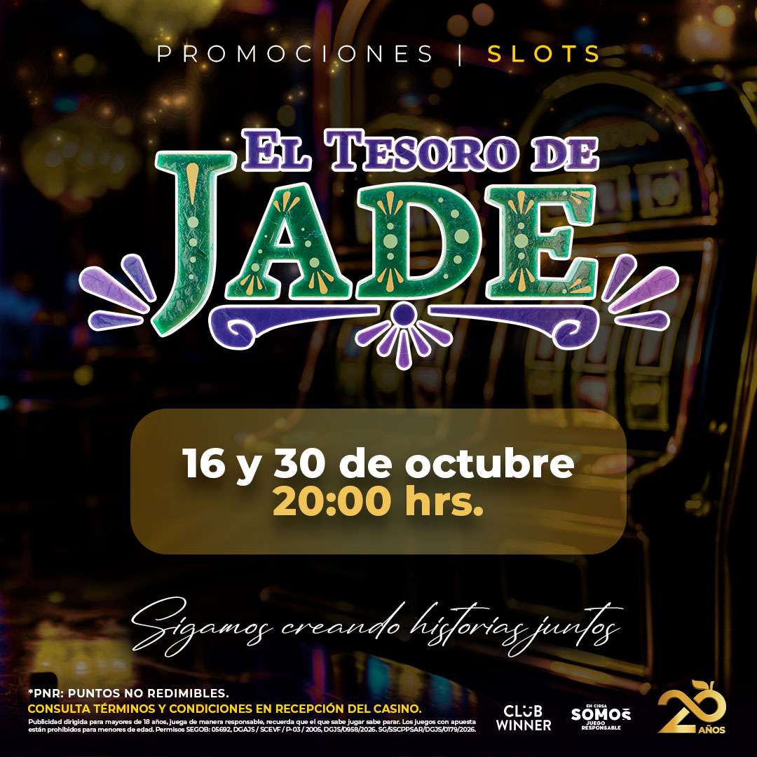 El Tesoro de Jade en slots en Casino Life Chilpancingo, octubre 2026